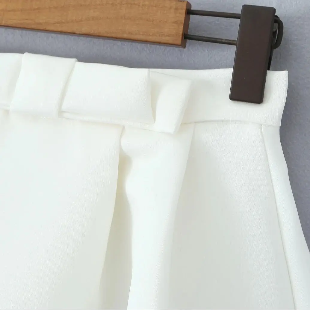 ヴィンテージハイウエストミニスカート,2022コレクション,シャーリングボールガウン,ショートスカート,ショートスカート,裏地付き,単色リボン,白黒