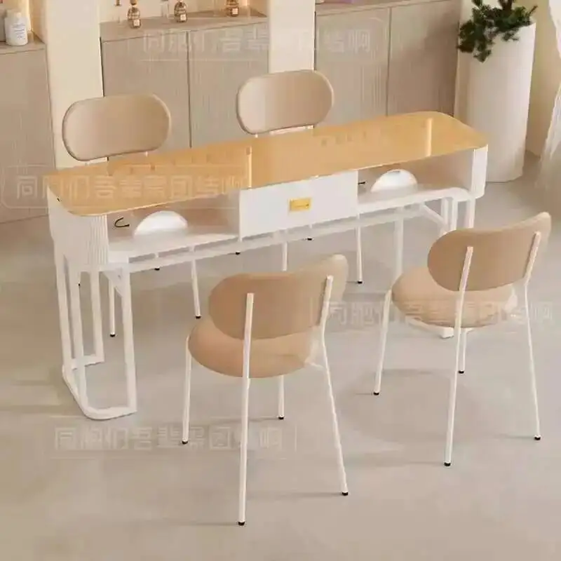 Show Tables Stores Nail Minimalist Comfortable Display Craft Console Nail Tables Nordic Modern Mesa Manicura Home Furniture