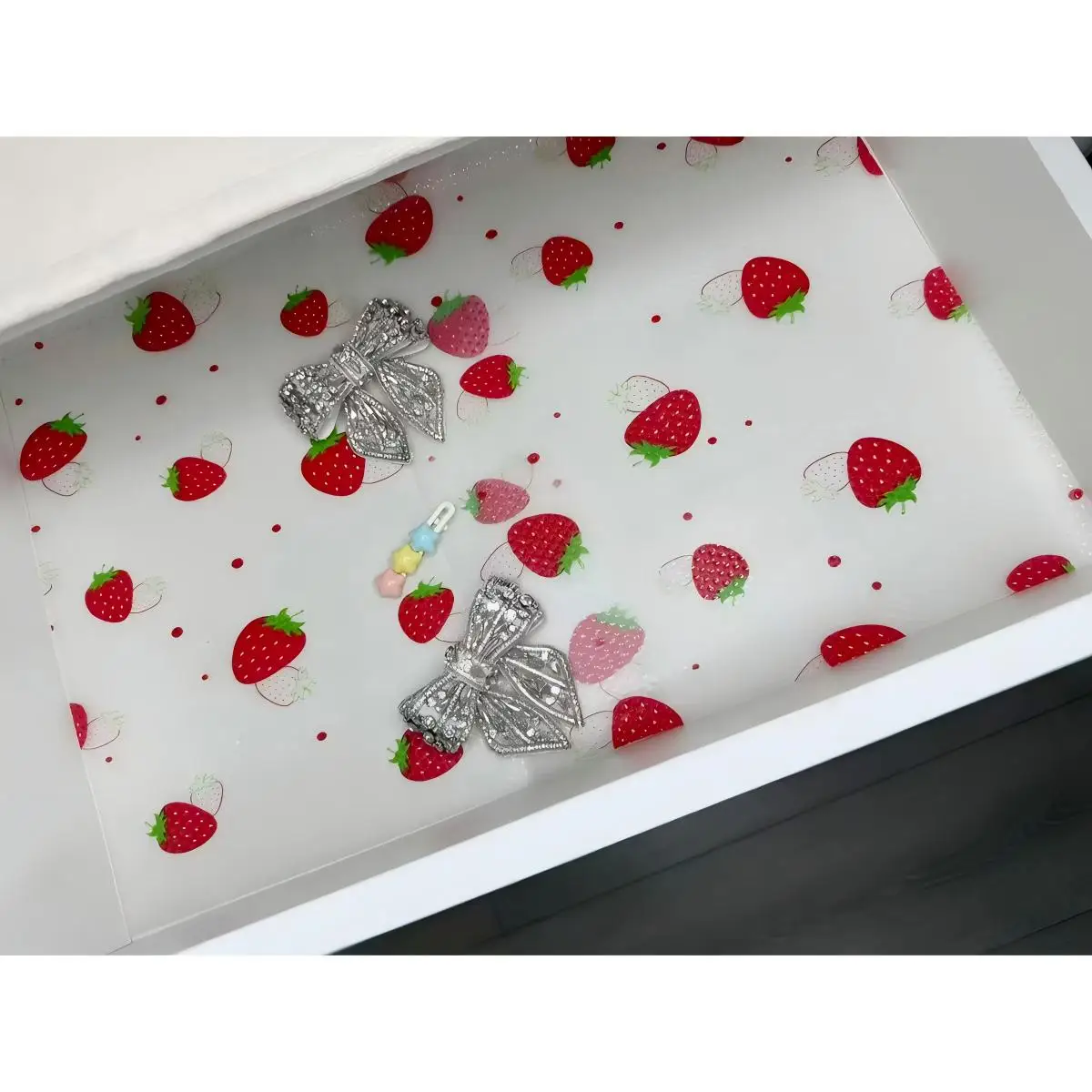 Value Pack Large Roll EVA Drawer Protector Non Sticky No Residue Anti Slip Washable Shelf Liner for Kitchen Wardrobe