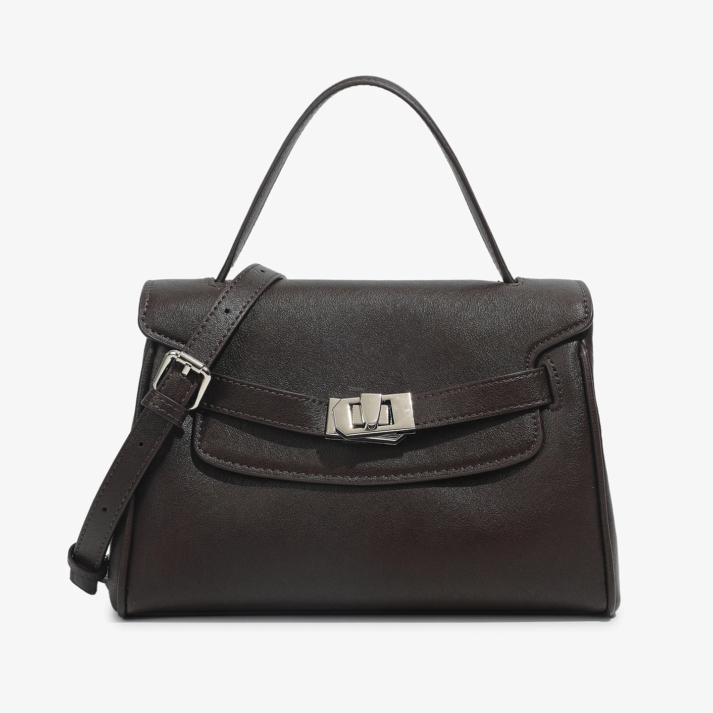 

Women's bag sac à main clutch сумка женская 급 가방 bolsas eco trendy vintage crackle baguette bag metal lock adjustable thin shoul
