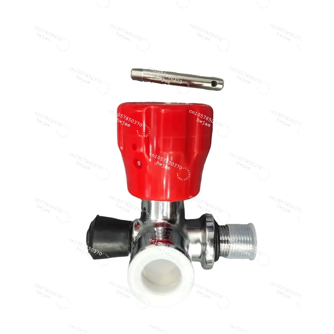 High Quality Ayonsafety G5/8 SCBA Cylinder with Safety Valve, with Pressure Gauge Fire Equipment Accessories