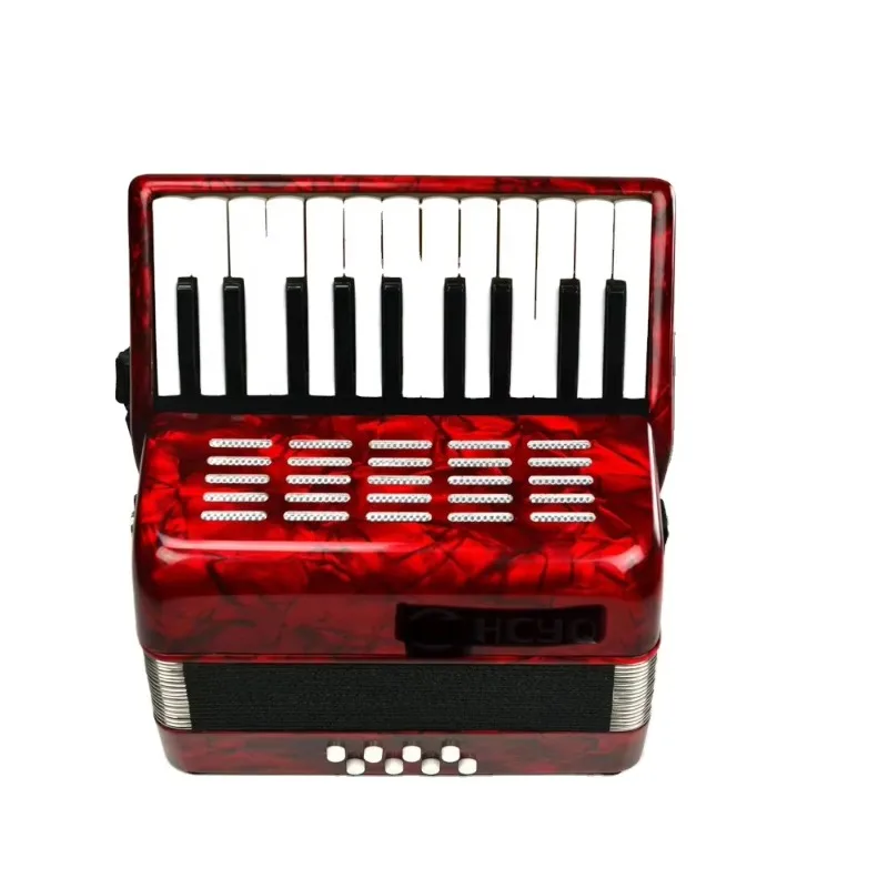 

22-Key Entry Level Button Accordion 8-Bass Keyboard Type for Student Training
