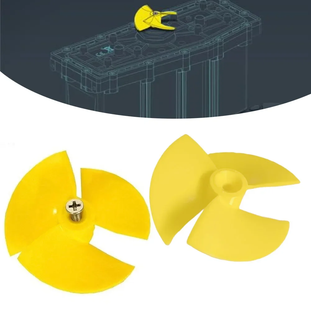 Yellow Impeller Replacement For Dolphin Robot Pool Cleaner Restore Cleaning Power For 2x2 S S DX5 DX5 Plus C5 1/2