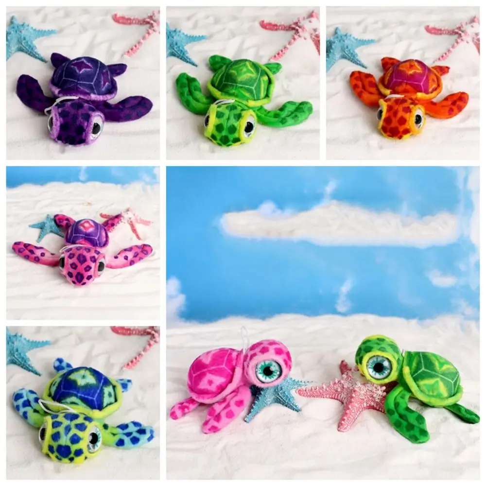 

Sea Turtle Sea Turtle Plush Toy PP Cotton Sea Animals Sea Turtle Stuffed Doll Cartoon Fluffy Simulation Sea Turtle Plush Doll