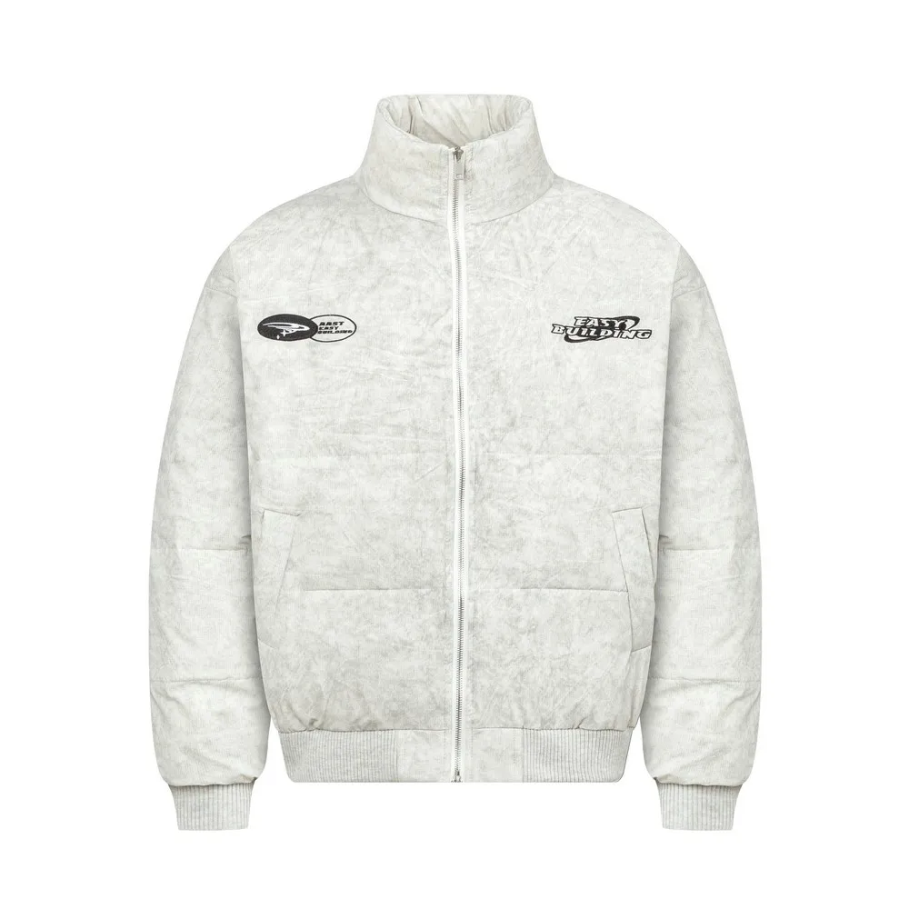 Distressed Grunge Rollkragen Feder Daunenmäntel Goth Trenchjacken für Frauen Mädchen Acamedia Streetwear Winter Herbst Oberbekleidung