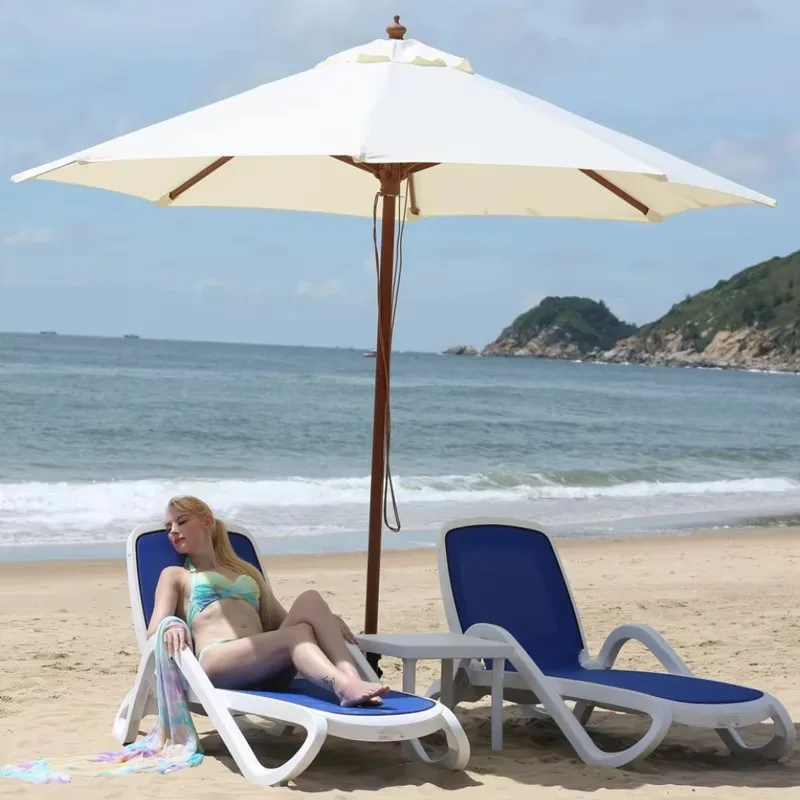 Salotti da piscina Mobili da esterno di lusso Terrazza Lettini da spiaggia