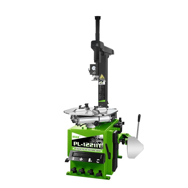 Najlepiej sprzedający się półautomatyczny montażownica do opon ciężarowych PL-1221IT, automatyczna maszyna do demontażu opon do ciężarówek, konstrukcja z odchylanym ramieniem.