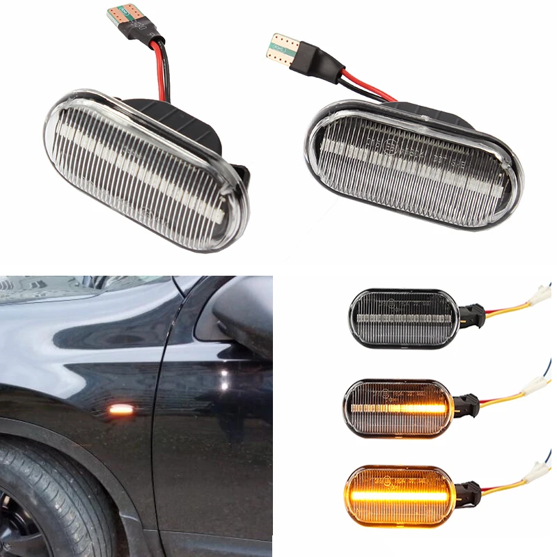 

indicator light repeater light dynamic LED turn signal for Nissan Qashqai J10 X-trail T31 Cube Juke Leaf Micra Micra K13 Note 11