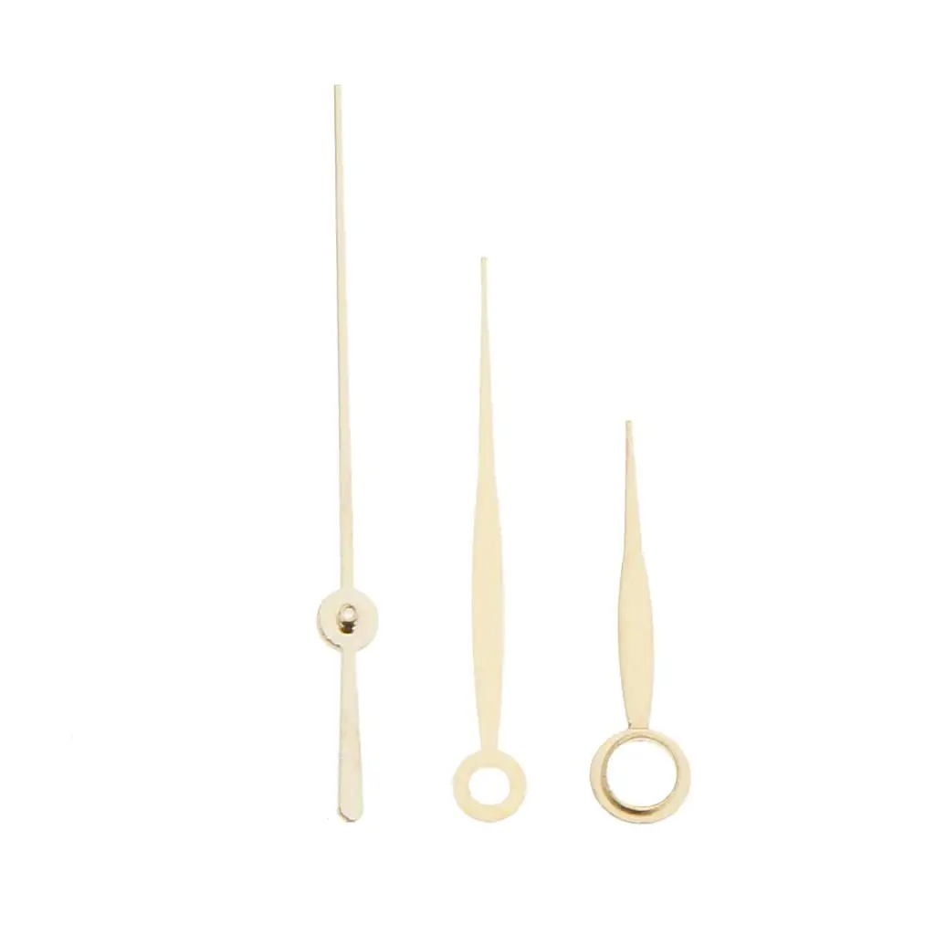 Electroplate Metal Watch Hands Set Wrist Watch Movement Replacement Mechanism for