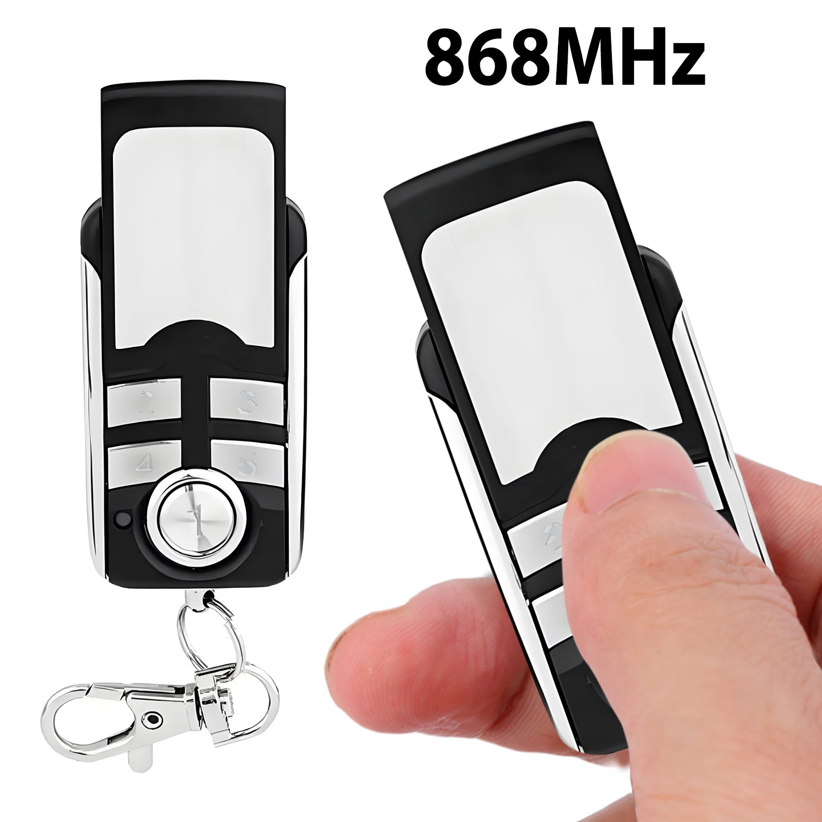868MHz Garage Door Openers Garage Door Remote Control Key Replacement Opener for Hormann Bisecur HSE4-868-BS