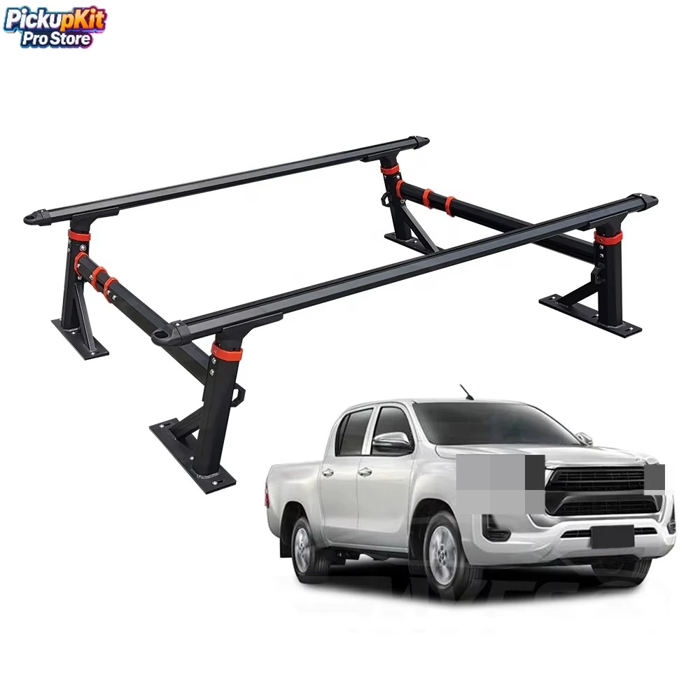 

Factory Outlet Pickup Truck Bed Rear Roof Rack Ladder Pick up Car Ladder Racks