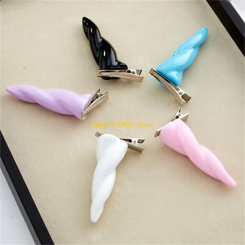 

Dxae Anime Flat Clip Hairpin -х годов Тренд Хэллоуин для пучков головных уборов фото реквизит