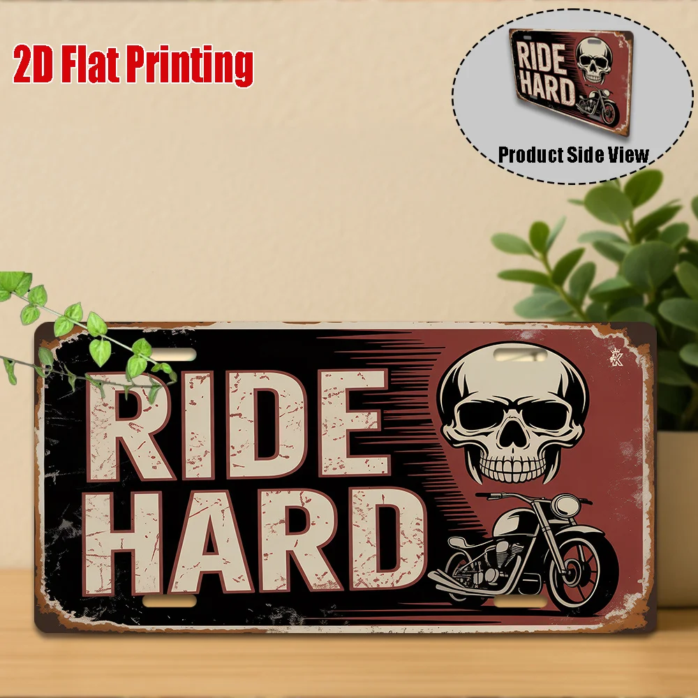 2D Flat, 1pc, Vintage Metal Sign,Only for decoration,Outdoor Wall Art (11.8