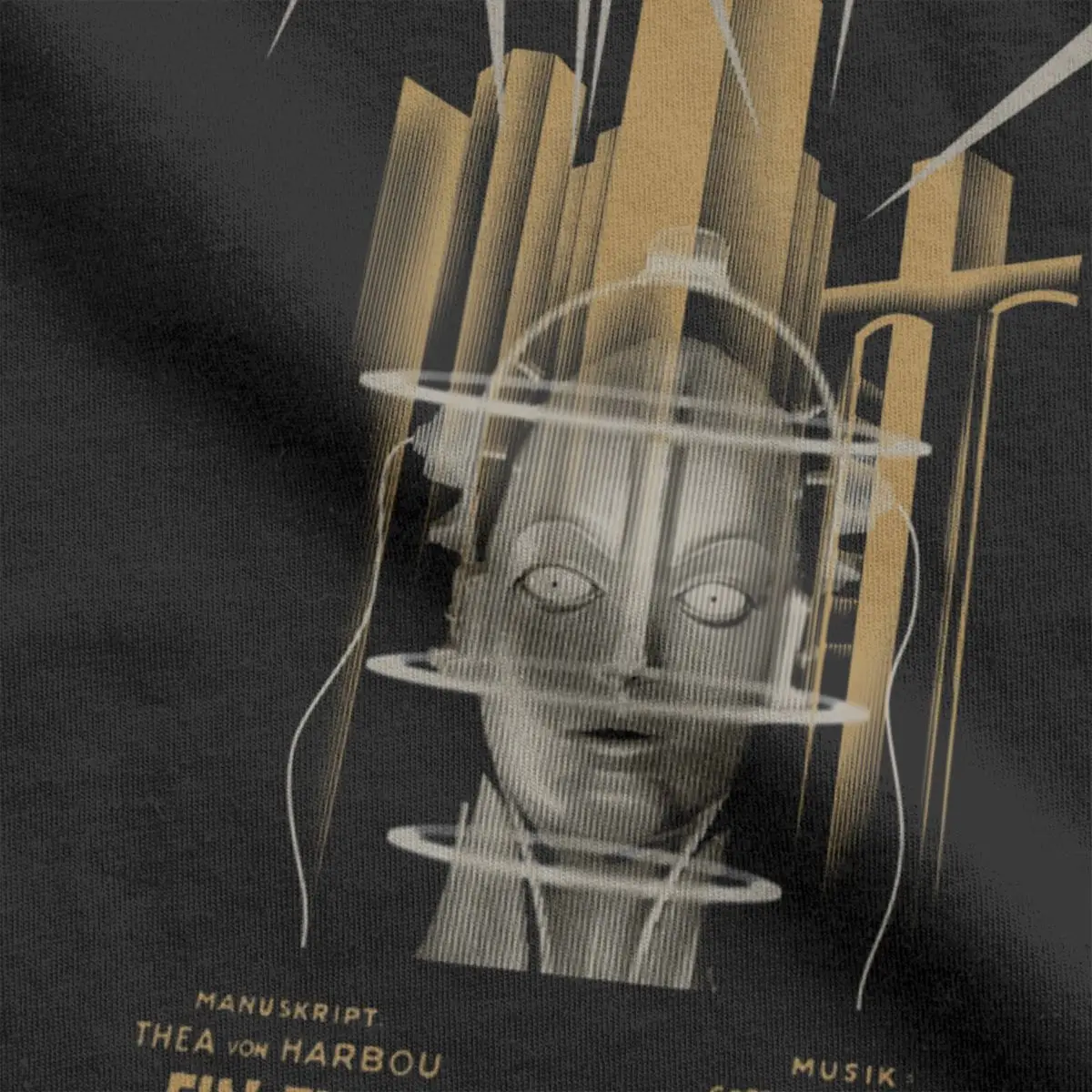 Metropolis Fritz Lang Movie germany cinema science fiction Leisure Men\'s clothing 100% Cotton T Shirts Short Sleeve Gift Tops