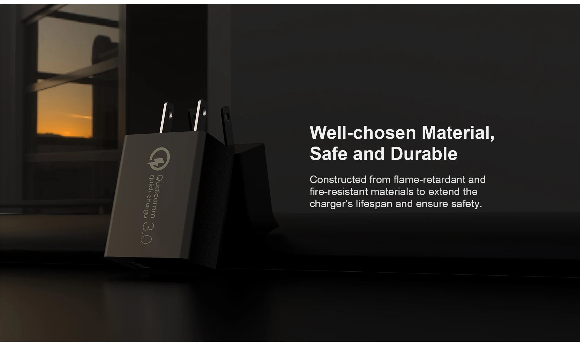 Adaptador XTAR QC3.0 de carga rápida de 18 W, seguridad inteligente presenta compatibilidad global duradera y certificada