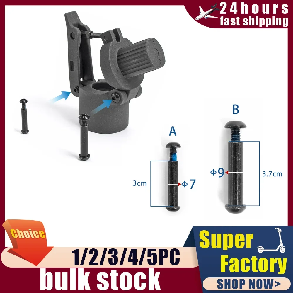 Klappbare Schloss Schraube Falten Basis Befestigungs Bolzen Reparaturen Teile Für Ninebot MAX G30 Elektrische Roller Pull Ring Schrauben Montage Zubehör