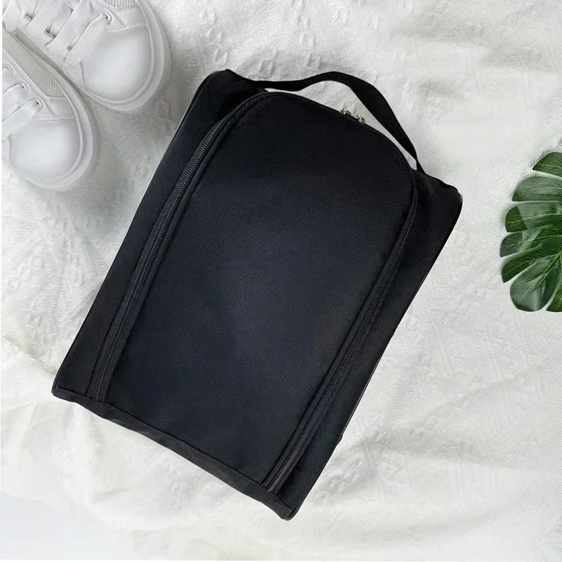 Waterproof Golf Shoe Bag Oxford Cloth Lightweight Breathable Dustproof Football Tennis Shoe Carrier for Men Women Travel Sports