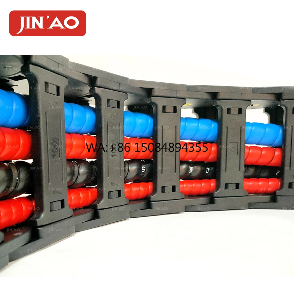 Cable Protection Chain Flexible Cable Drag Chain Hose & Cable Carrier From Wire Excessive Wear