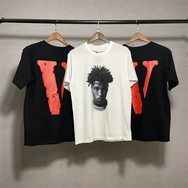 2025 American Rapper YoungBoy Women T-shirt Summer Cotton Street Co-artists Likes Big Vlone Short Sleeve Loose Streetwear New In