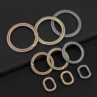 DIY Titanium Buckle Key Ring Multifunction Portable Keychain Accessories Outdoor EDC Tool