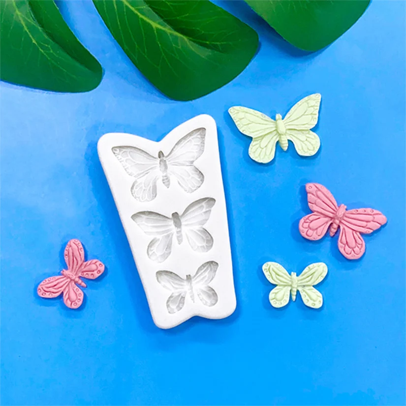 Butterfly Silicone Cake Baking Mold Sugarcraft Chocolate Cupcake Fondant Cake Decorating Tools