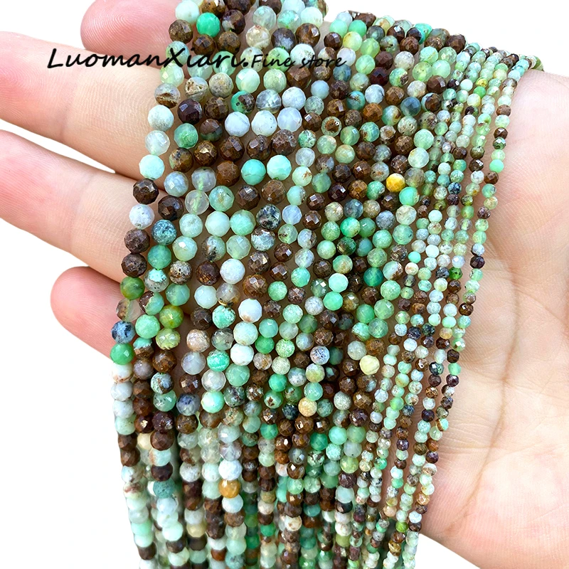 

Натуральный камень 2, 3, 4 мм, граненые круглые австрийские нефритовые свободные бусины-разделители для изготовления ювелирных изделий, серьги «сделай сам», браслет, подвески, аксессуары