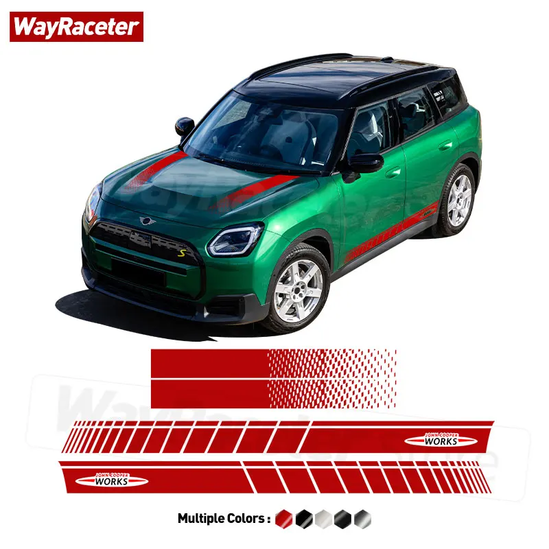 4-pcs-set-edition-john-cooper-works-bonnet-hood-door-side-stripes-sticker-for-mini-countryman-u25-jcw-2024-2025-2026-accessories