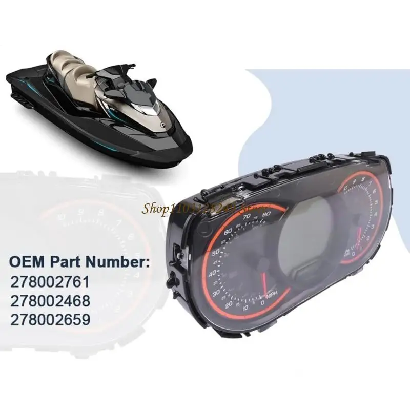 N5KD Shockproof Watercraft Gauge Cluster 278002659 278002305 For Harsh Marine Environ