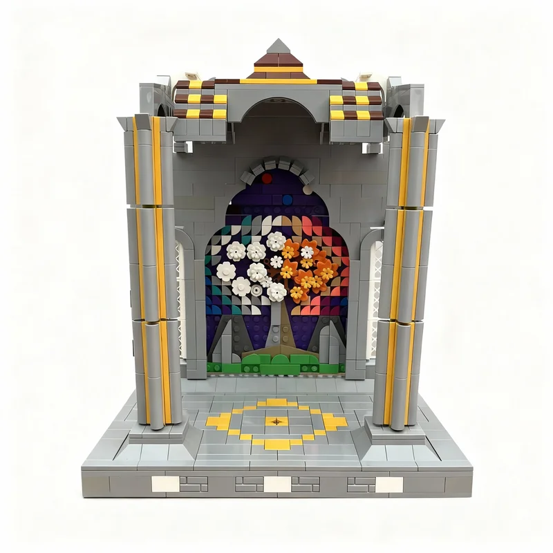 

784pcs MOC LOTR First Age Mural Undying Lands Hobbit Lord Rings Model Building Blocks Christmas Gifts Construction Toys Creative