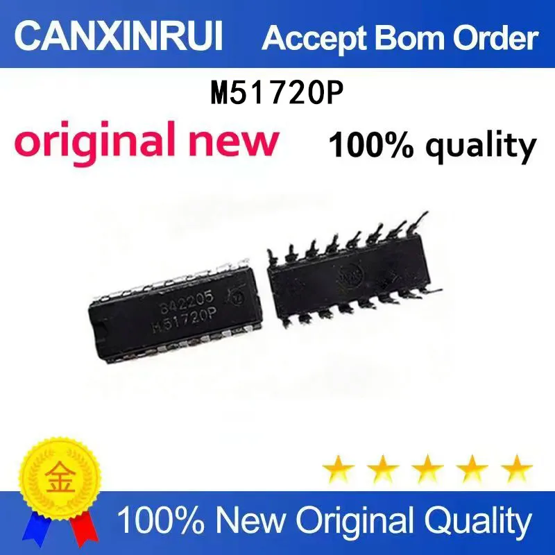 

(5-100 Pieces) Brand new original M51720P DIP16 spot chip IC