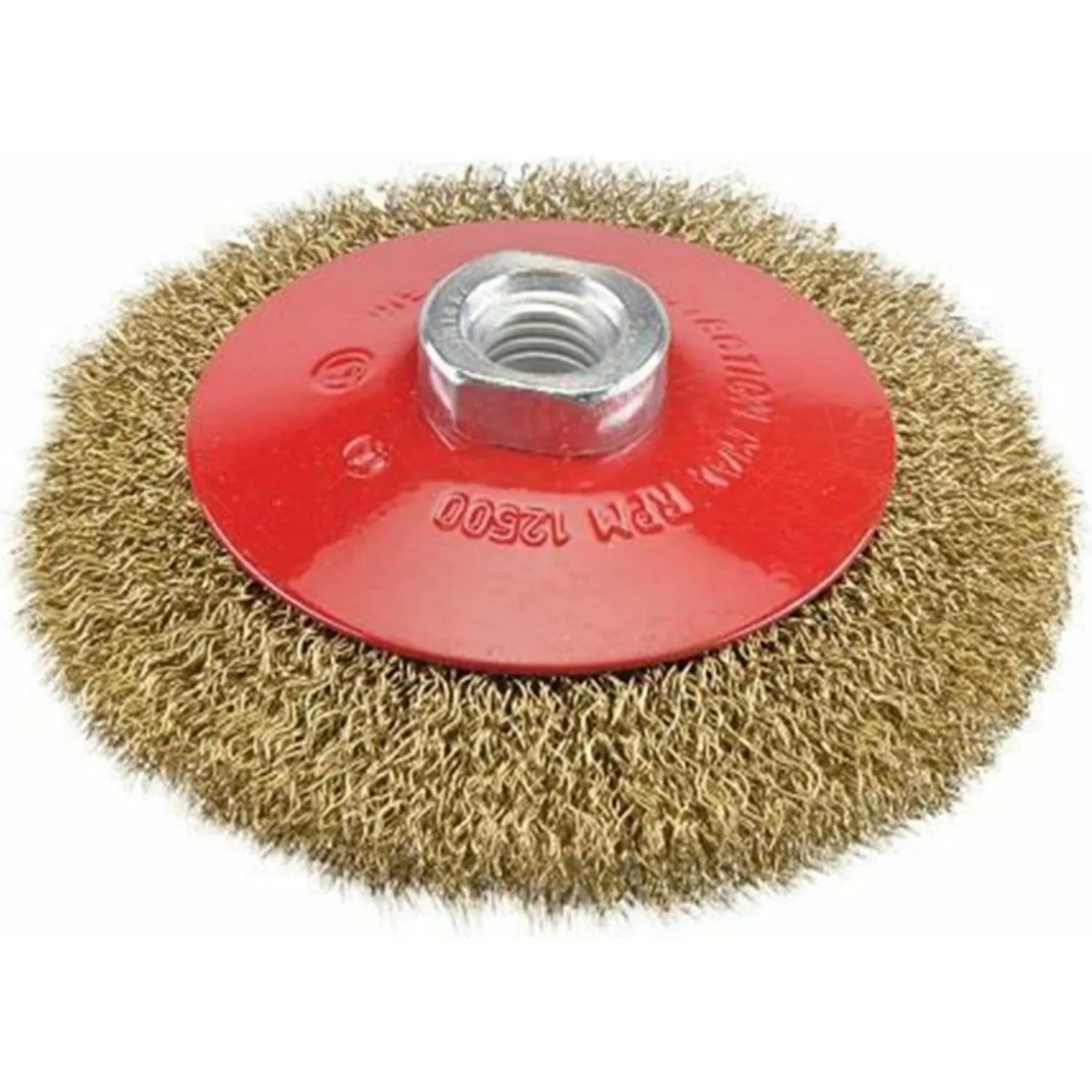 100/115/125mm M14 Thread Rotary Wire Brush Bevel Wheel Angle Grinder Abrasive Wheels for Angle Grinder Erode Removal Clean Tool