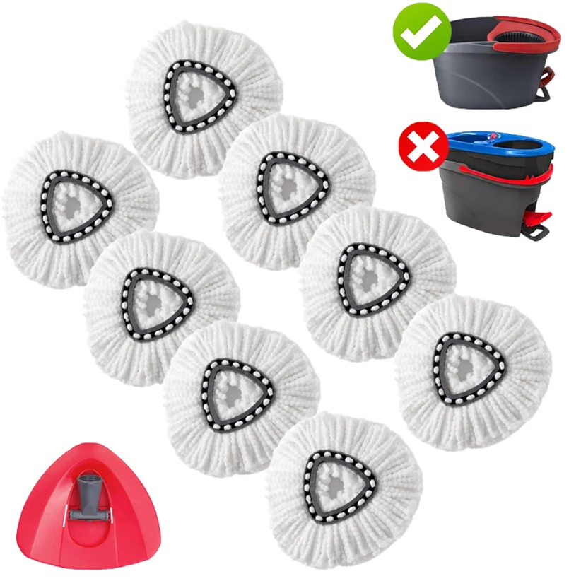 

Стержни для треугольной насадки для швабры — 4 шт. и 8 шт. с аксессуарами для ведра для швабры, совместимые с конкретными моделями