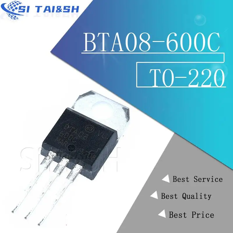 

Si Tai&SH 10 шт. BTA08-600C BTA08-600 BTA08 08-600C новая и оригинальная система данных