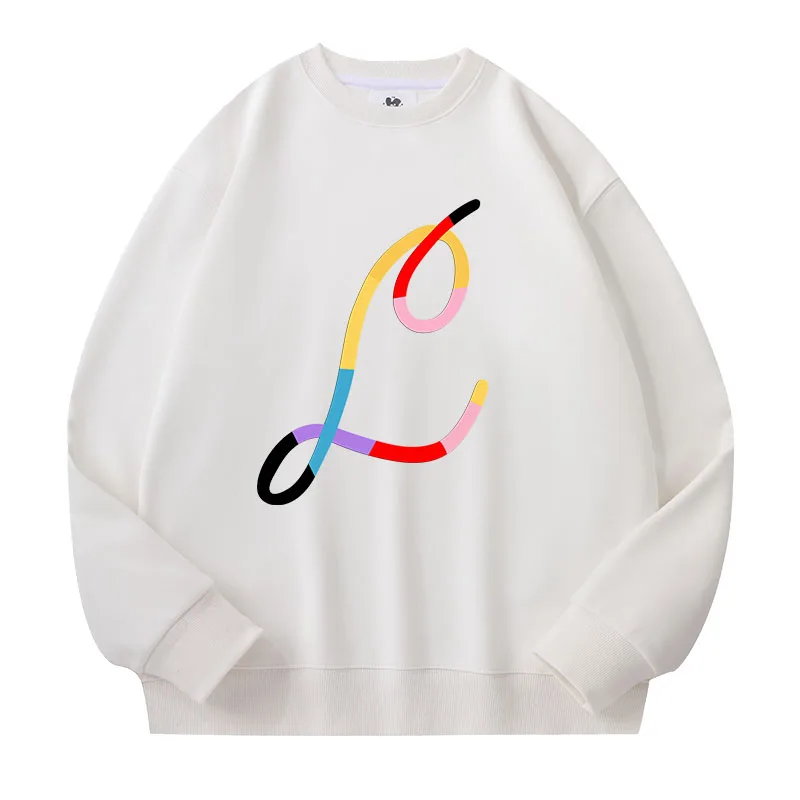   Sudadera con Capucha para Mujer, Forro de Algodón, Cuello Redondo, Estampado, Corte Holgado, Cómoda, Transpirable, para Primavera y Otoño...