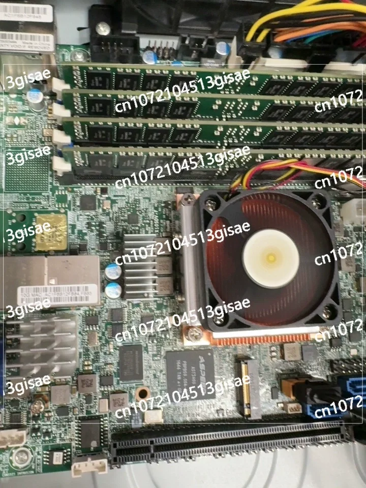 خادم مزدوج 10 منافذ جيجابت XEON D1521، X10SDV-4C-TLN2F اللوحة الأم NAS Synology ITX