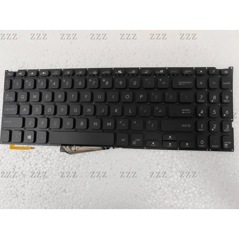 ZZ for Asus Vivobook 15 X509 M509 V5000D V5000F V5000 V5000FL US Backlit Keyboard