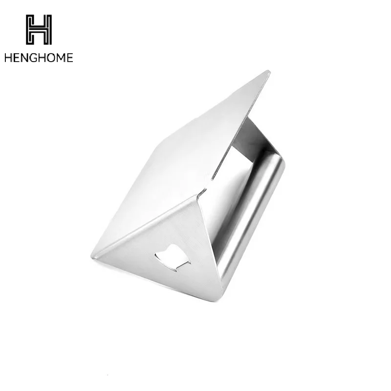 1PC 430 Stainless Steel Hamburger Meat Press Circular Square Burger Meat Press Kitchen Tool Meat Press Plate
