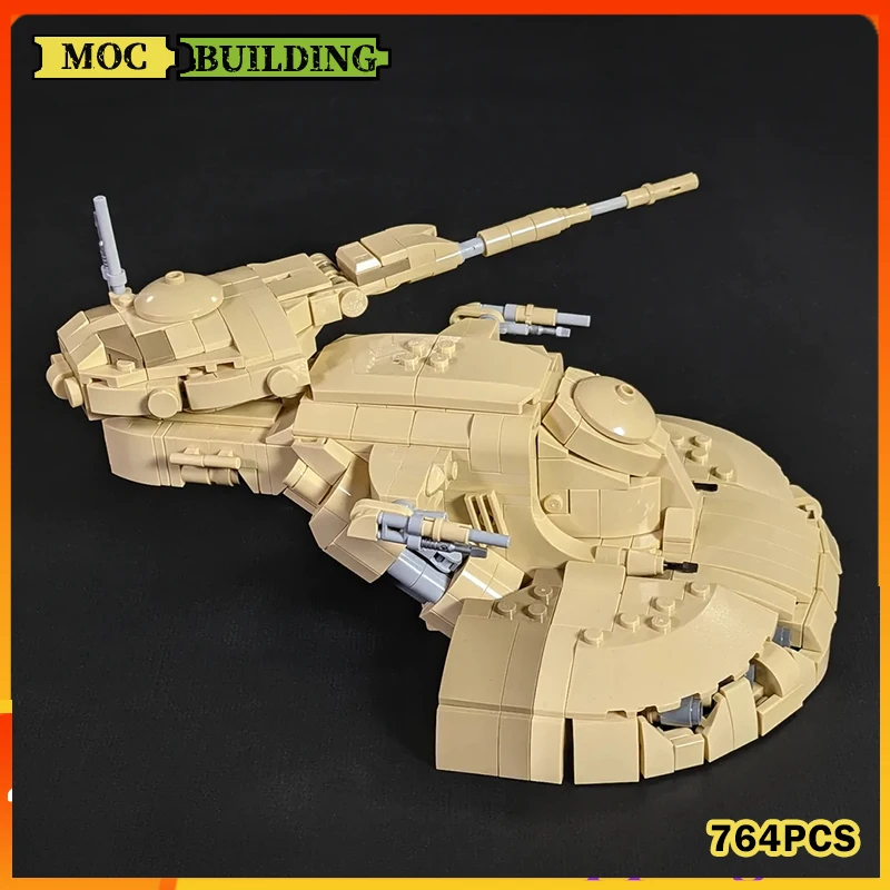 Space Wars Defoliator AAT Battle Tank Weapon Robot Army MOC Building Blocks Assembly Model Brick Toys Birthday Gift