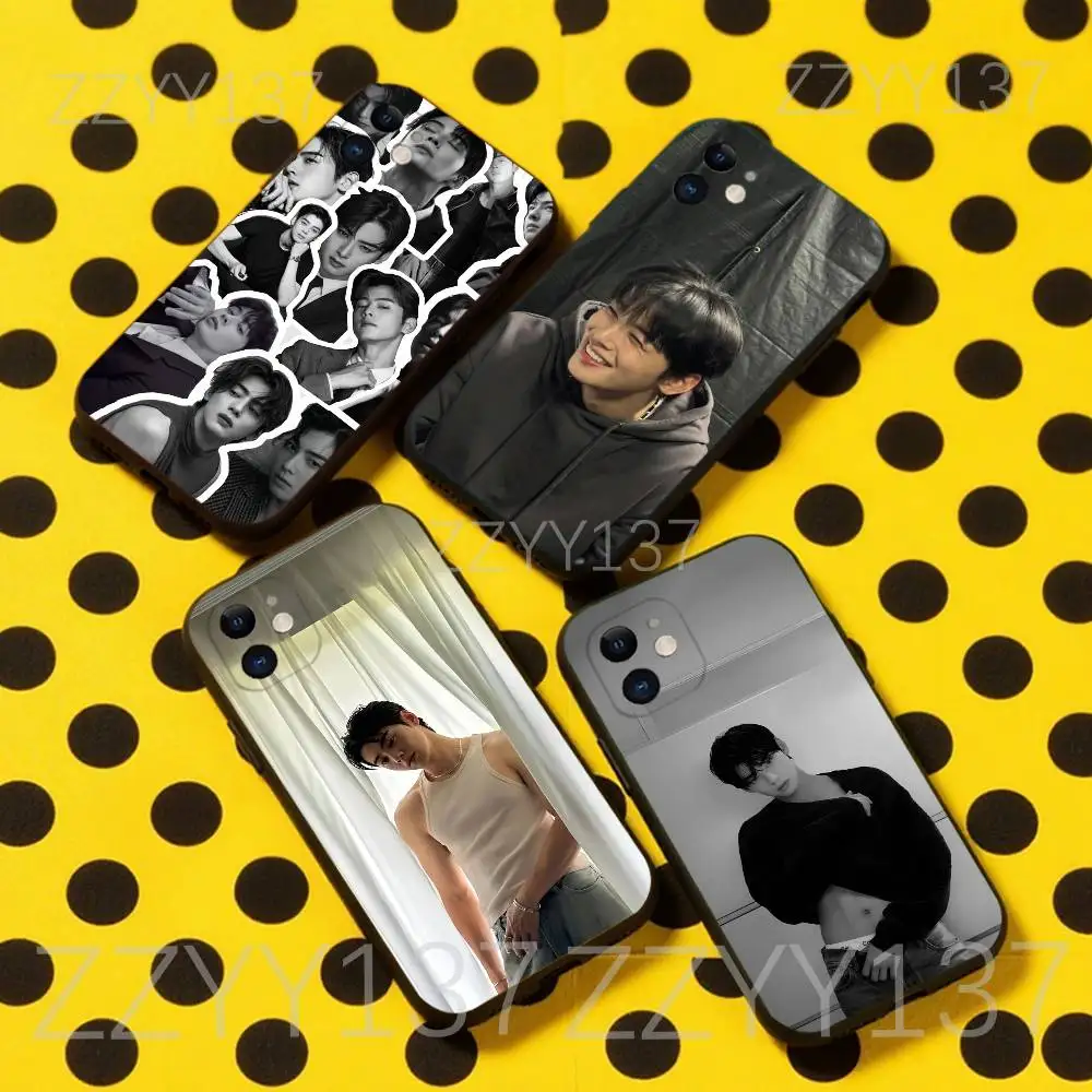 

Cha Eun Woo Phone Case For iPhone 16,15,14,13,12,11,Pro,Max,Plus,X,XS,XR,SE,8,7,Mini,Soft Silicone Black Case