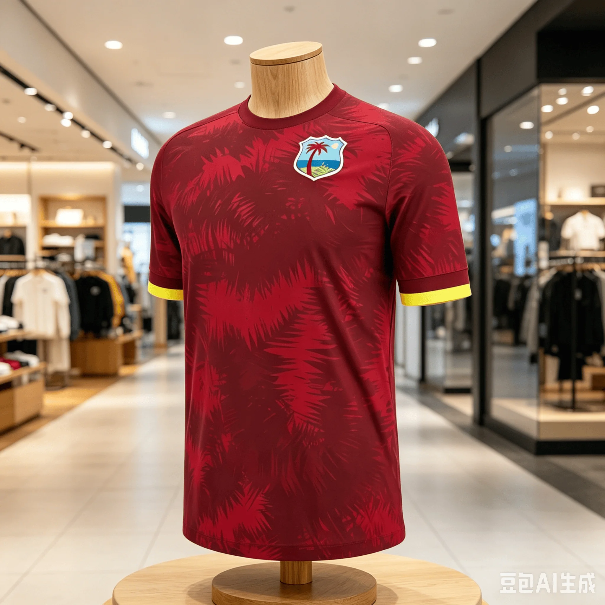 

2026 West Indies Cricket Style T-Shirt, Boys, Youth & Adult Men, Quick-Dry Sport Training Wear, Summer Warm-Up Essential Fashion