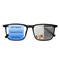 Gafas de Lectura para Computadora Multifocales Progresivas Fotocromáticas, Gafas de Sol con Protección UV Antideslumbrante para Mujeres y Hombres