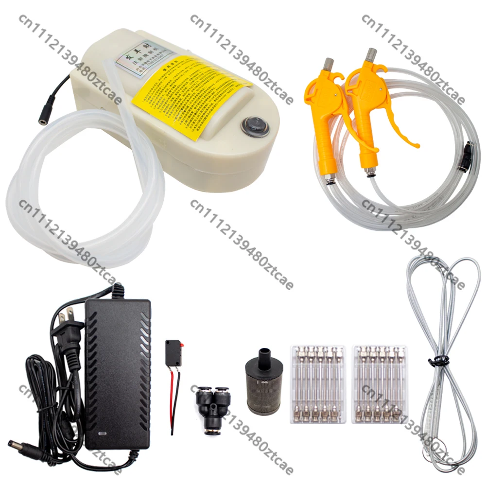 Electric High Pressure Meat Saline Injector Pump Gun Bacon Syringe Pump Meat Processing Tool