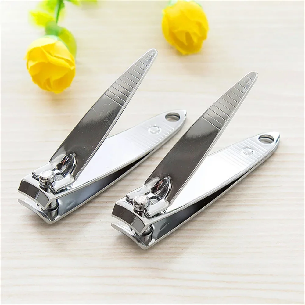

5Pcs/Set Nail Clippers & Trimmers Stainless Steel for Men & Women Beauty Fingernail Cutter Nail Scissors Pedicure Care Tools