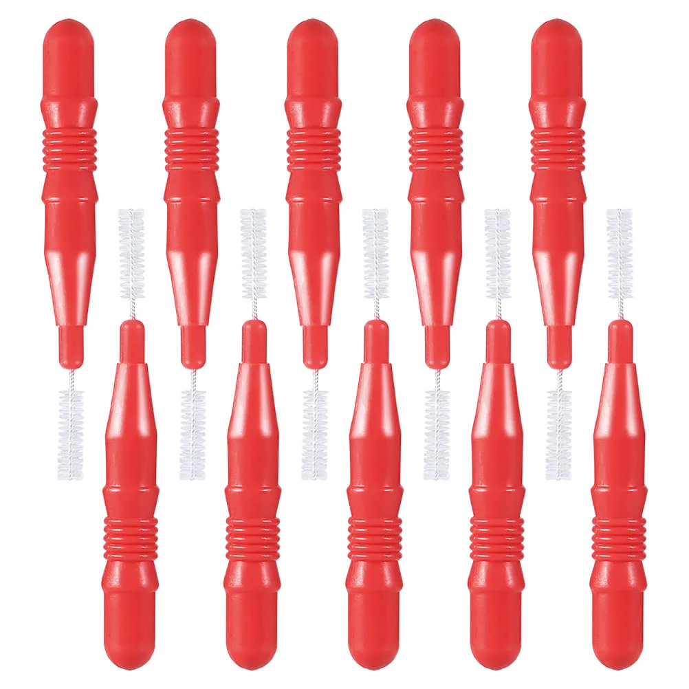 50 Pcs Interdental Brush Toothpick Teeth Cleaning Device Plastic Tool Oral Hygiene Durable Floss