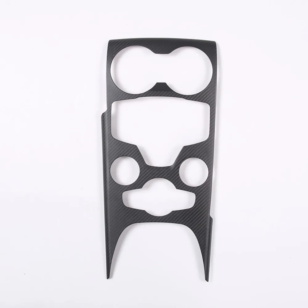 

Car Central Gear Panel Control Panel Cover For Alfa Romeo Stelvio 2020 Carbon Fiber Decal Interior Modification Accessories