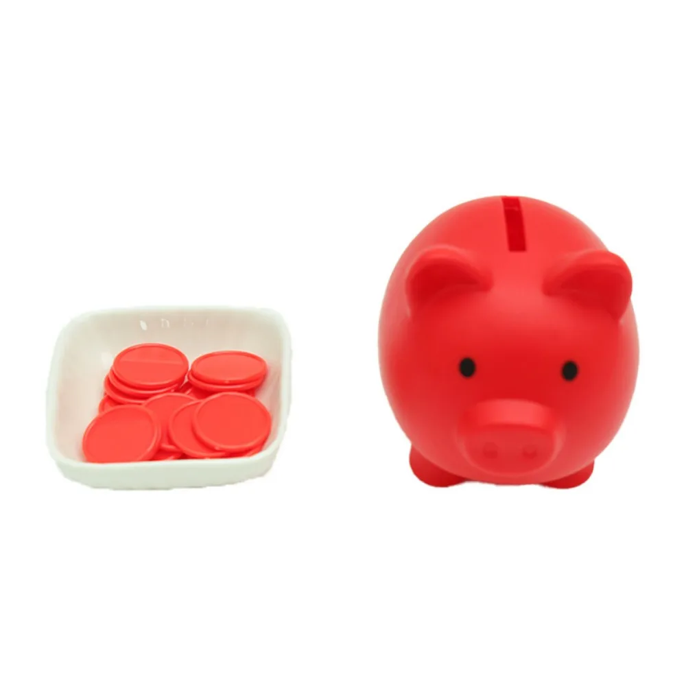 

Creative Piggy Bank Color Matching Toys Colorful Plastic Cute Piggy Bank Money Boxes Practical DIY Children Piggy Money Bank