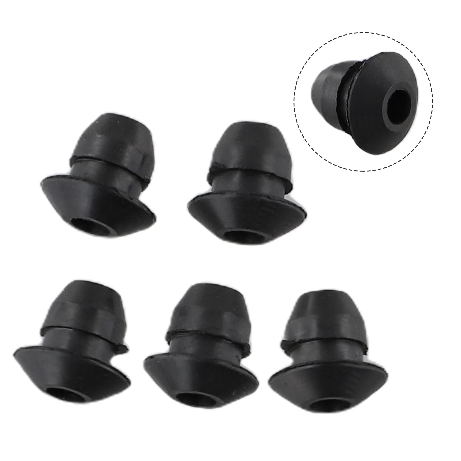 Kit New Yard Garden Outdoor Fuel Tank Grommet Grommet HL75 SP200 SP400 SP481 SP85 SR320 1 Hole X 9mm 5pc SR400