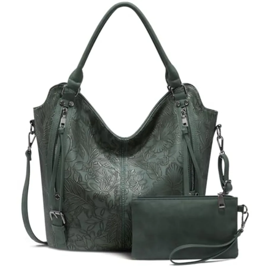 

Tote Bag for Women PU Leather Shoulder Bags Fashion Hobo Bags Large Purse and Handbags with Adjustable Shoulder Strap
