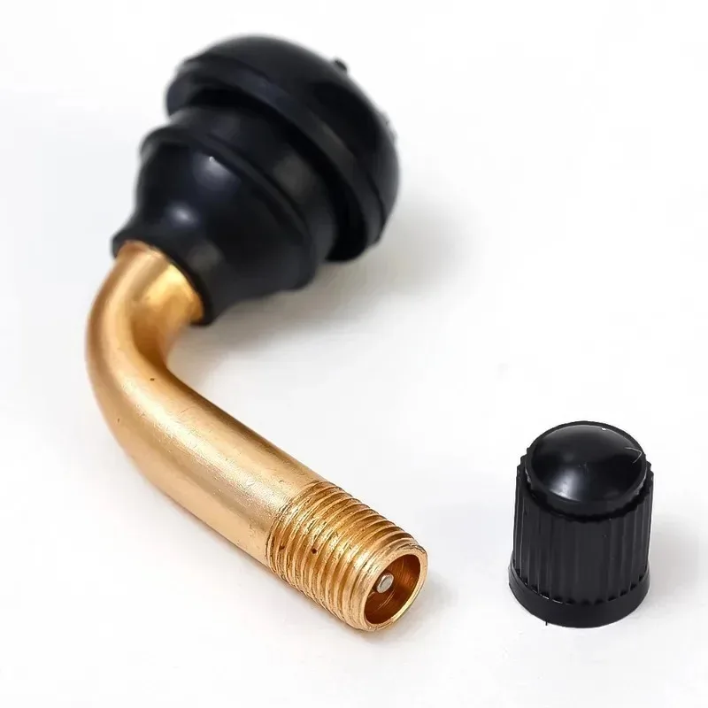 2pcs Electric Scooter Tubeless Tyre Valve Stems for Dirt Bike Motorcycle PVR70 60 50 45 Degree Bicycle Valve Core Accessories