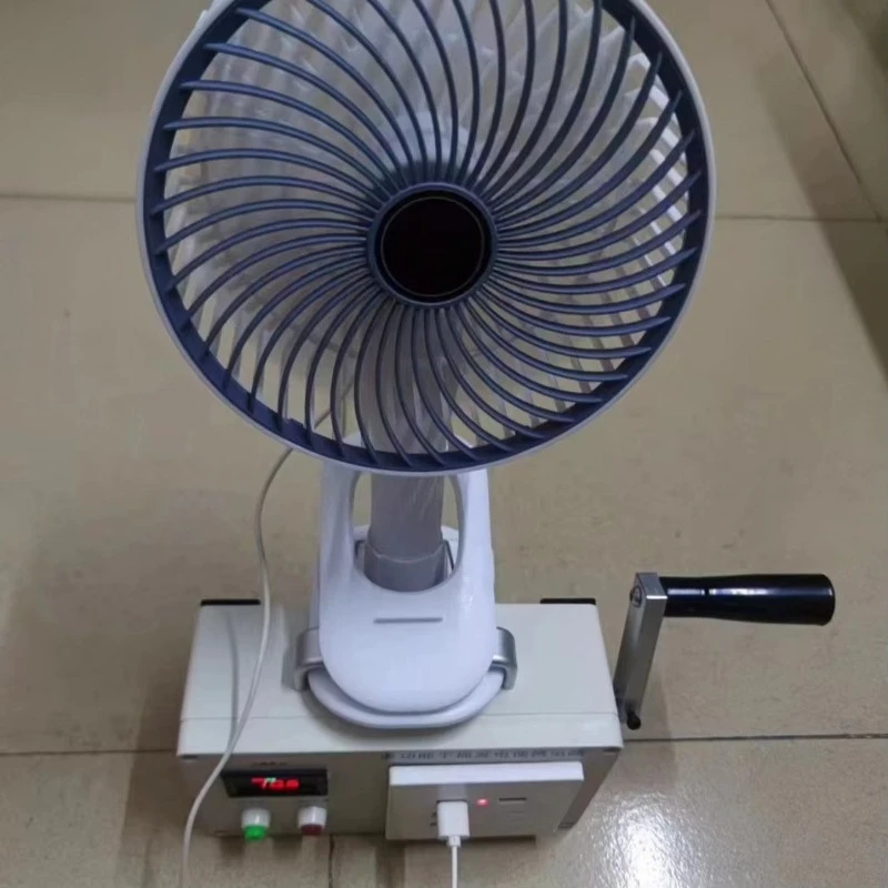 

Multi functional hand cranked power generation recommended for high-power portable camping